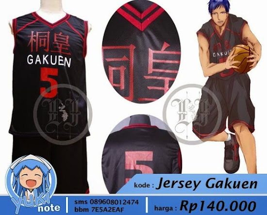 Jual Jersey All Kuroko No Basuke Gakuen Jual Jersey All Kuroko No Basuke Gakuen