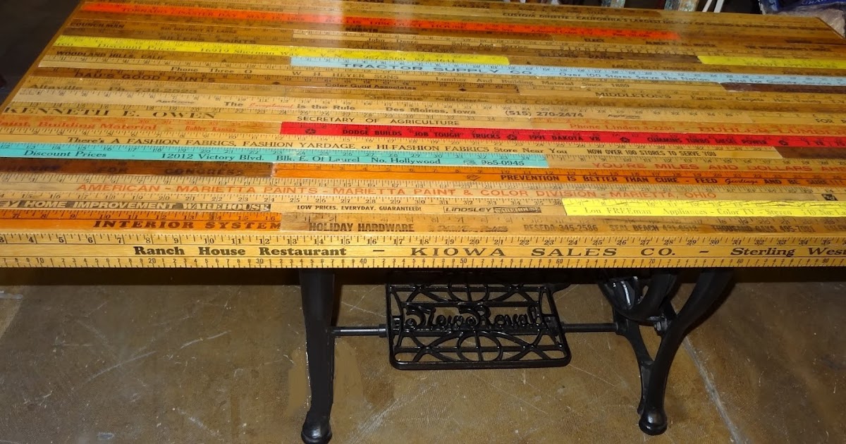 LittleMissMaggie Yard Stick Coffee Table