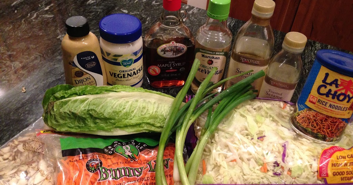 What Vegan Kids Eat VEGAN Oriental Salad (copycat Applebee's)