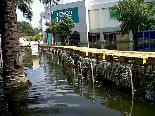 Ide Unik Untuk Menghadapi Banjir di Thailand Ide Unik Untuk Menghadapi Banjir di Thailand