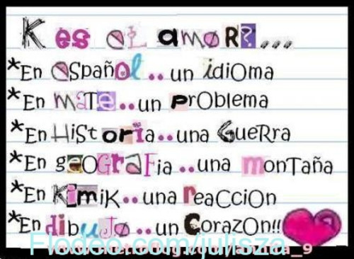 Frases Para Facebook de Amor 2012