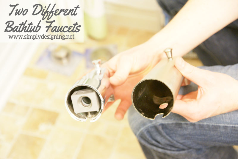 Two Different Bathtub Faucets | #diy #bathroom #bathroomremodel #remodel Two Different Bathtub Faucets | #diy #bathroom #bathroomremodel #remodel