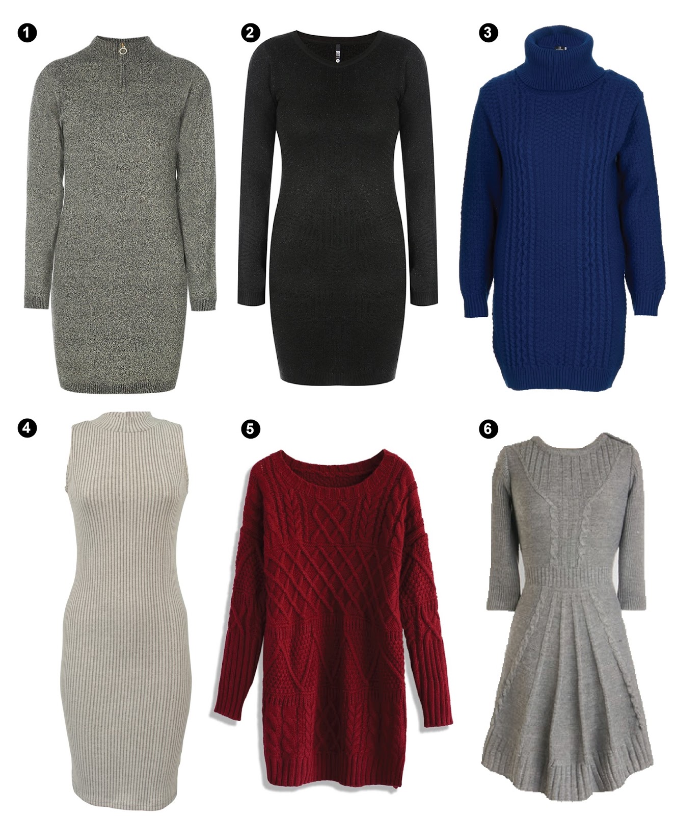 Must Try Winter Knit dress (THE SWEATER DRESS) must haves, looks, tips