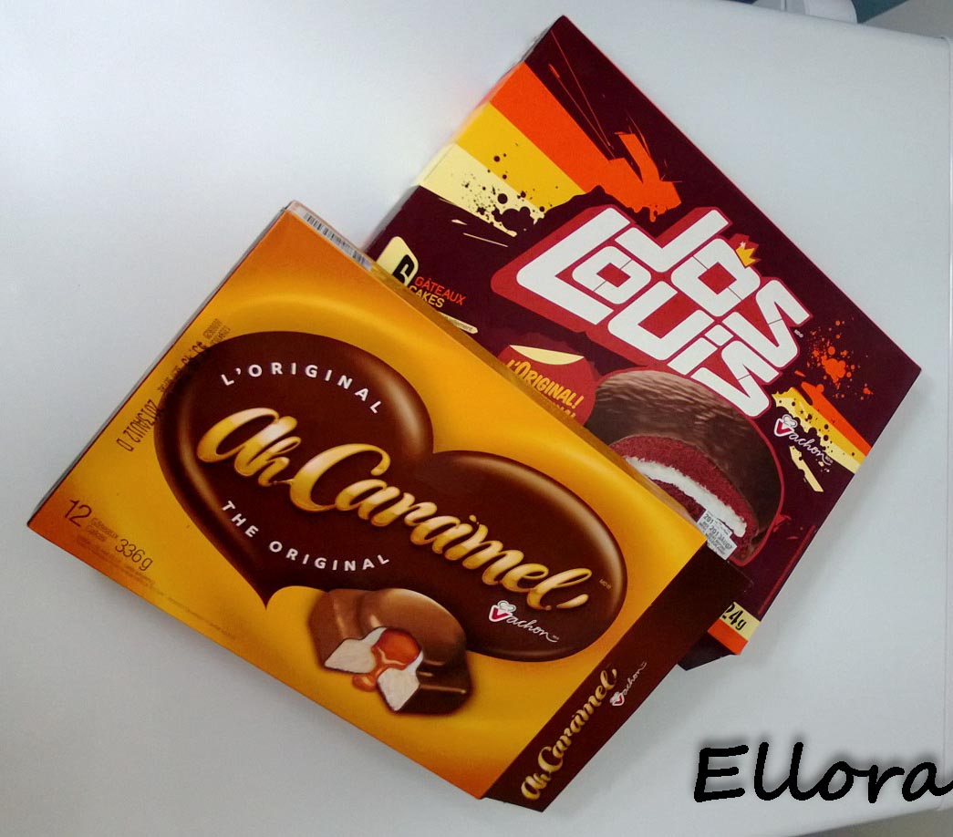 Ben oui, des p\u0027tits gâteaux Vachon! Nous n\u0027en achetons jamais, mais là, je me suis fait plaisir. Il faut ce qu\u0027il faut pour guérir et sans m\u0027en rendre
