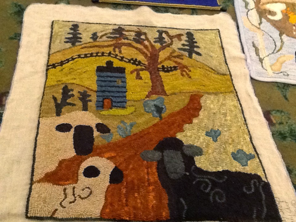 Ali Strebel Nebraska Rug Hooking Retreat {Nov 8 13}
