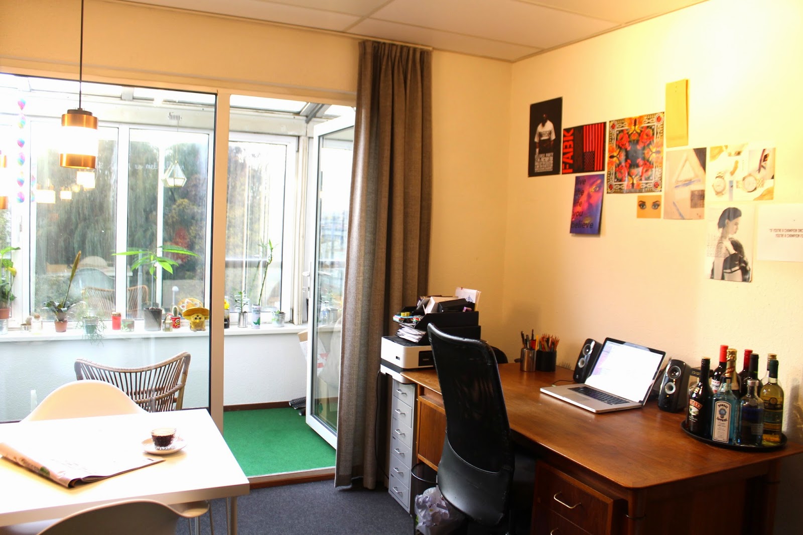 Interieur: de studentenkamer van..