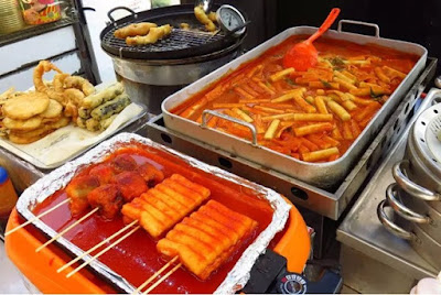 Những món ăn đường phố nổi tiếng xứ kim chi