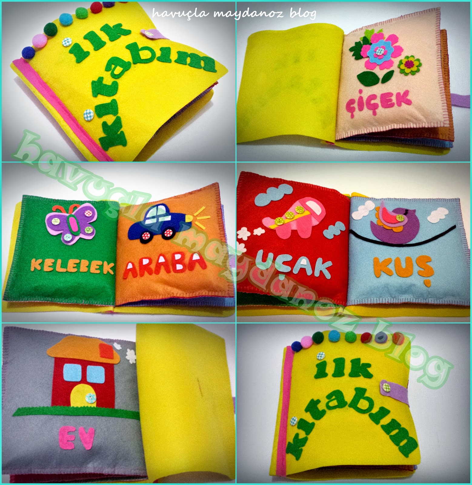 * Havuçla Maydanoz * Eğitici Oyuncak; "İlk Kitabım"