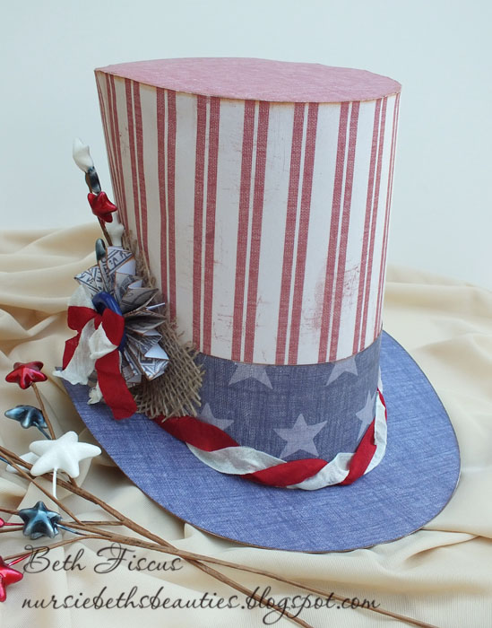 SVG Attic Blog: Patriotic Top Hat with Beth