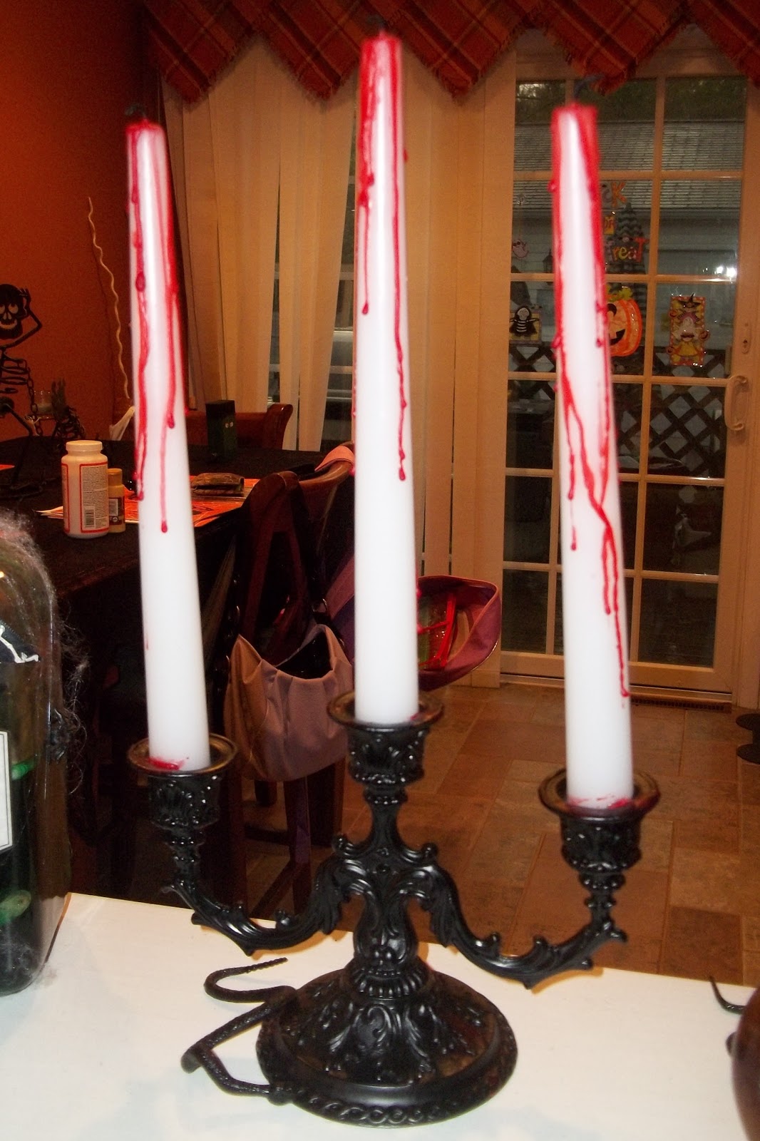 My Creative Holidays Bloody Candles