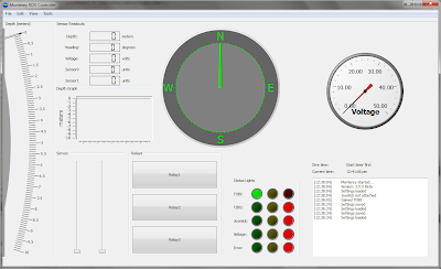 Monterey ROV Controller screenshot