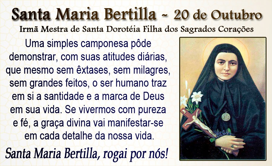Resultado de imagem para Santa Maria Bertilla Boscardin, virgem