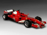 Ferrari racing car