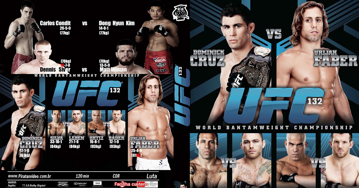 Covers Br As Melhores Capas UFC 132