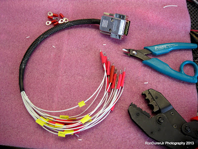 Ron's RV7 Factory: More Wiring HOBBS 1955.0 hrs