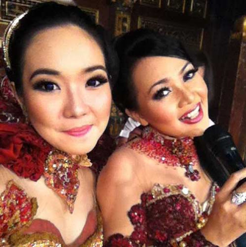 foto gisel idol sinden ovj bersama dewi gita