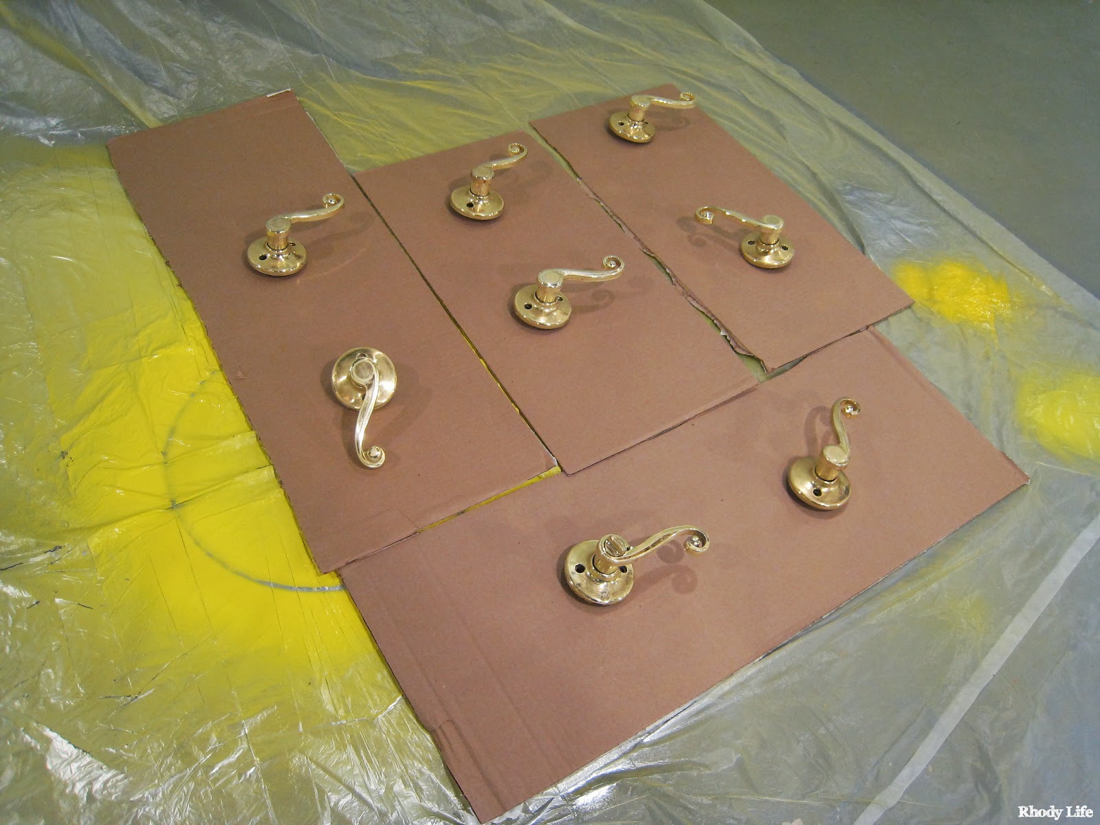 Painting Brass Hardware