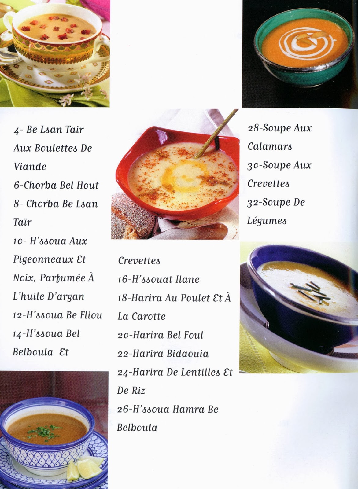  تحميل كتاب مطبخ شميشة   Choumicha - Les soupes Choumicha+-+Les+soupes+sommaire+1