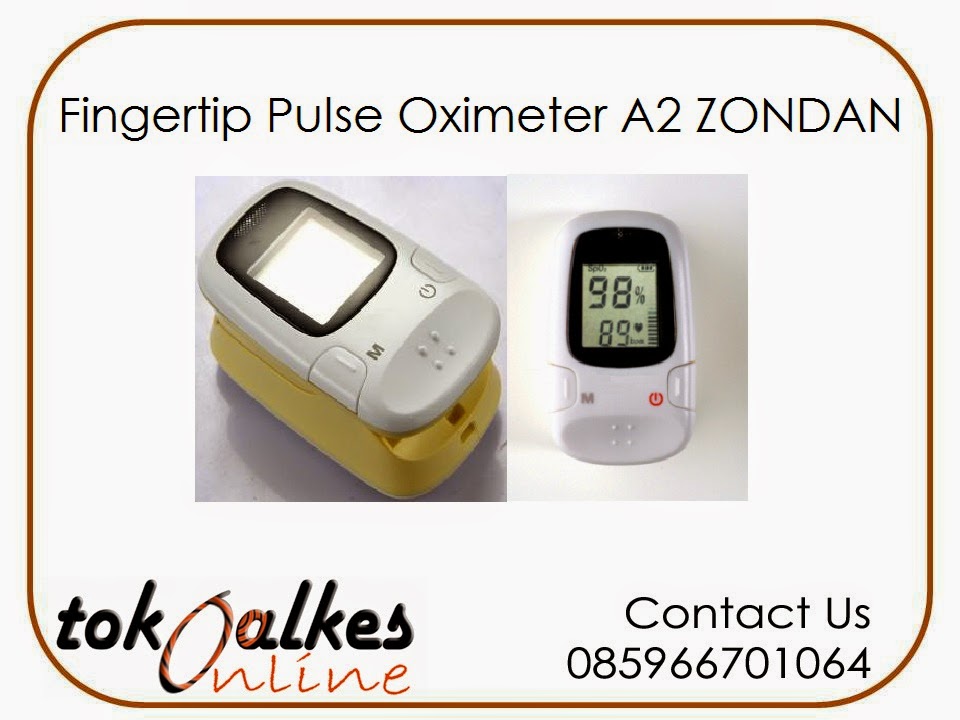 Fingertip Pulse Oximeter A2 ZONDAN ONELAB MEDICAL