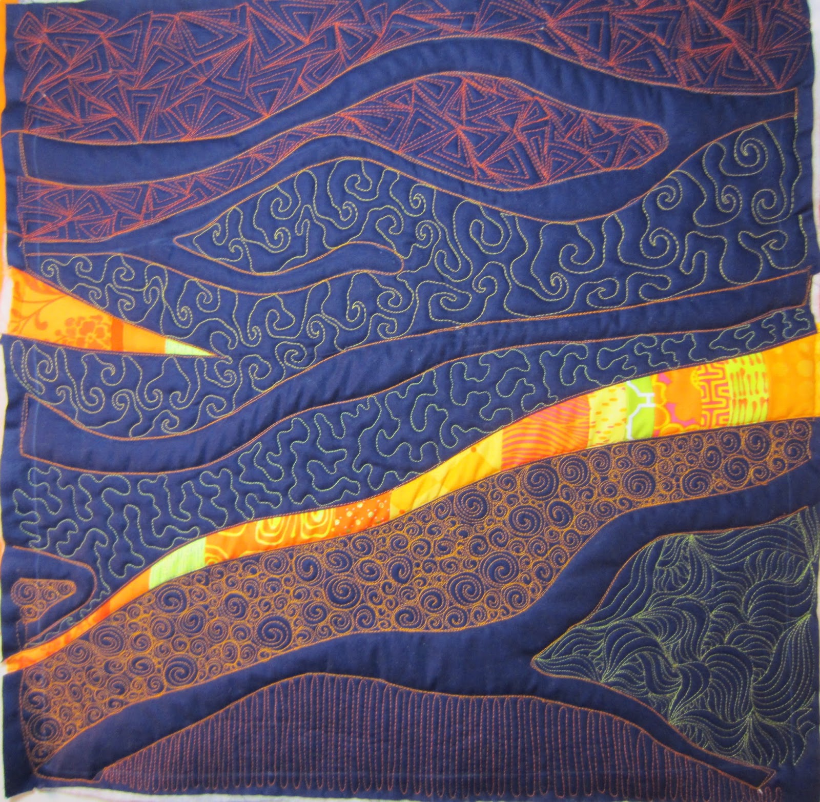 Color Me Quilty WIPping Along on My Layers Quilt