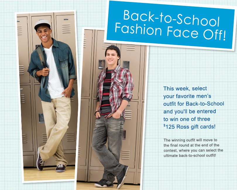 Last Day Ross Dress for Less Back to School Fashion Face Off Your