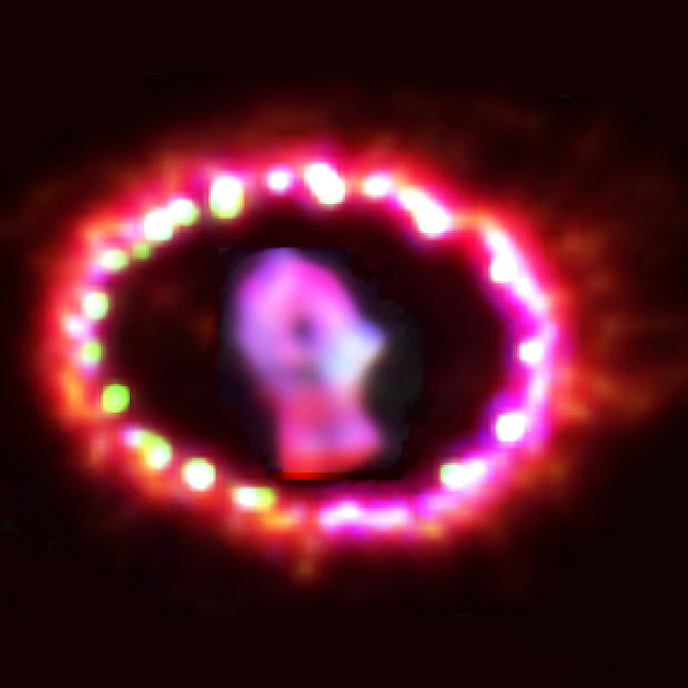 Hubble Revisits SN 1987A: Supernova Remnant Lights Up!