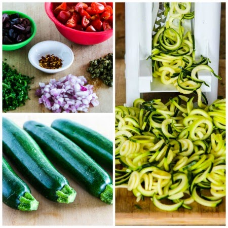 Low-Carb and Paleo Mediterranean Zucchini Noodles - Kalyn's Kitchen