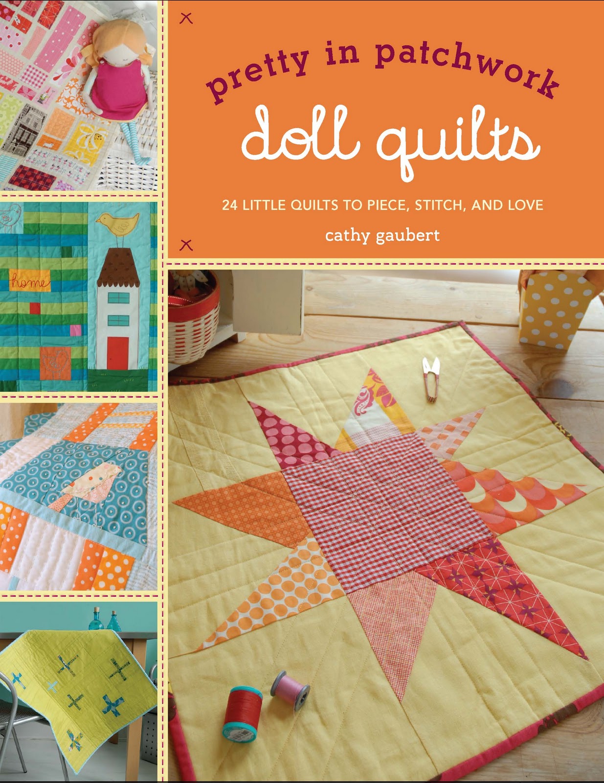 a stitch in dye Pretty in Patchwork Doll Quilts