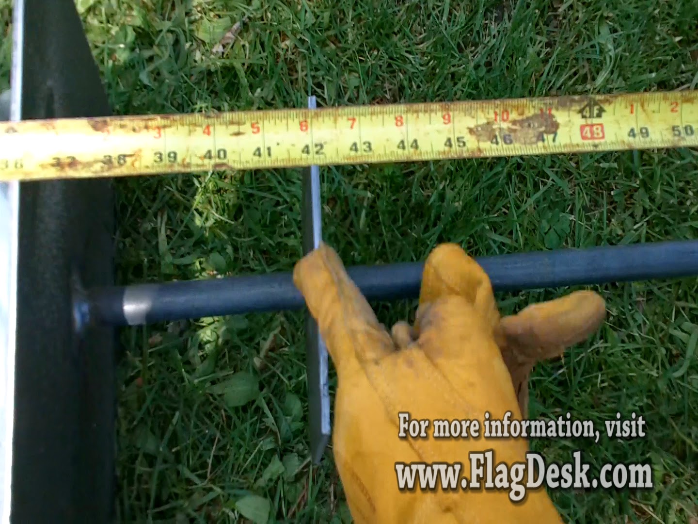 DIY Flagpole Foudnation Installation Instructions & Directions Tools