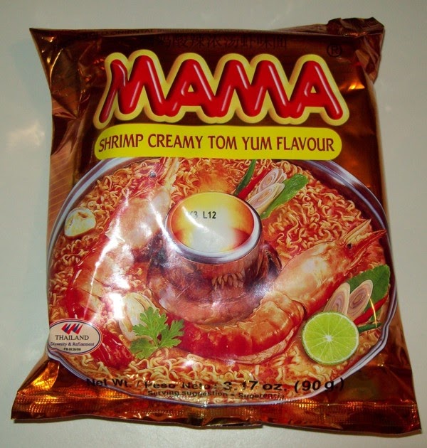 Ramen Butterfly MAMA Oriental Style Instant Noodles Shrimp Creamy Tom