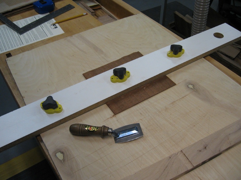 The Sawdust Post Jig for Cutting Veneer
