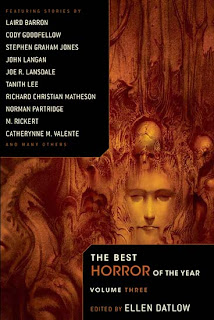 The Best Horror of the Year. Volume Three, 2011 The Best Horror of the Year. Volume Three, 2011, copertina