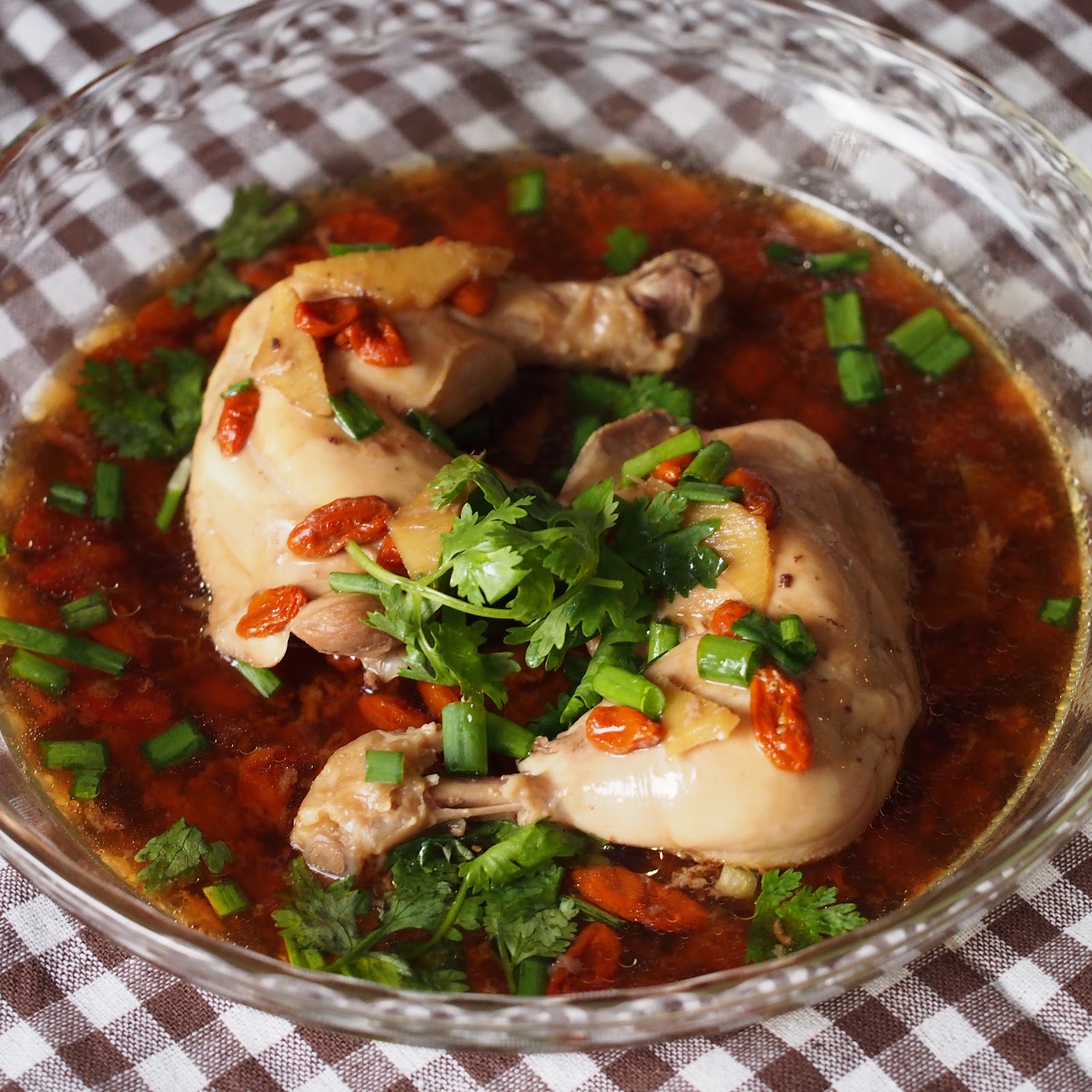 Simple Everyday Food Steamed Chicken Drumstick with Essence of Chicken