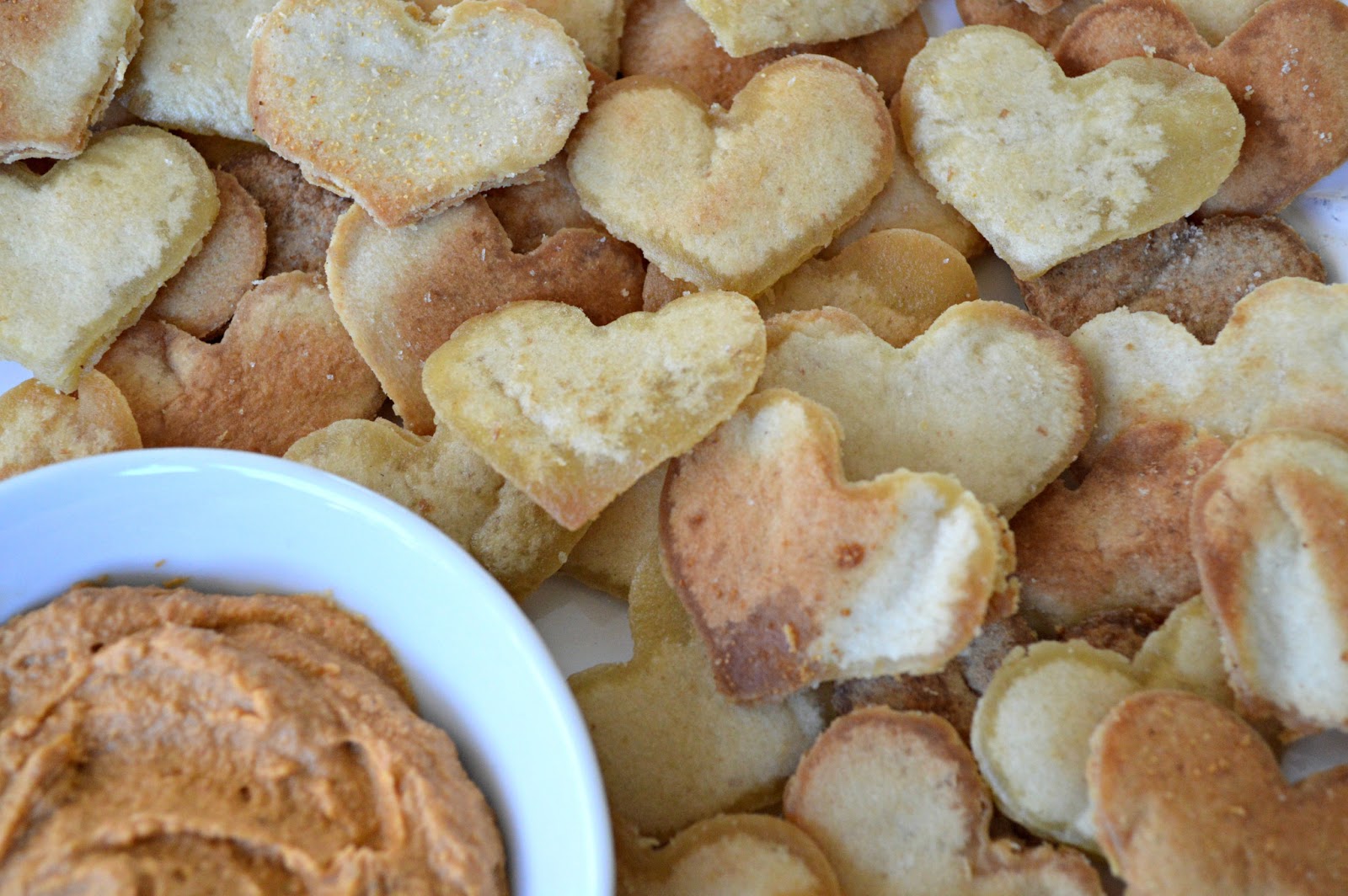 Inspired I Dos Heart Shaped Baked Pita Chips