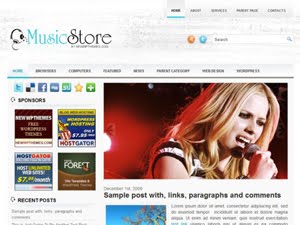 Music Wordpress Theme