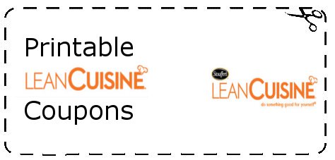 Lean cuisine coupons printable