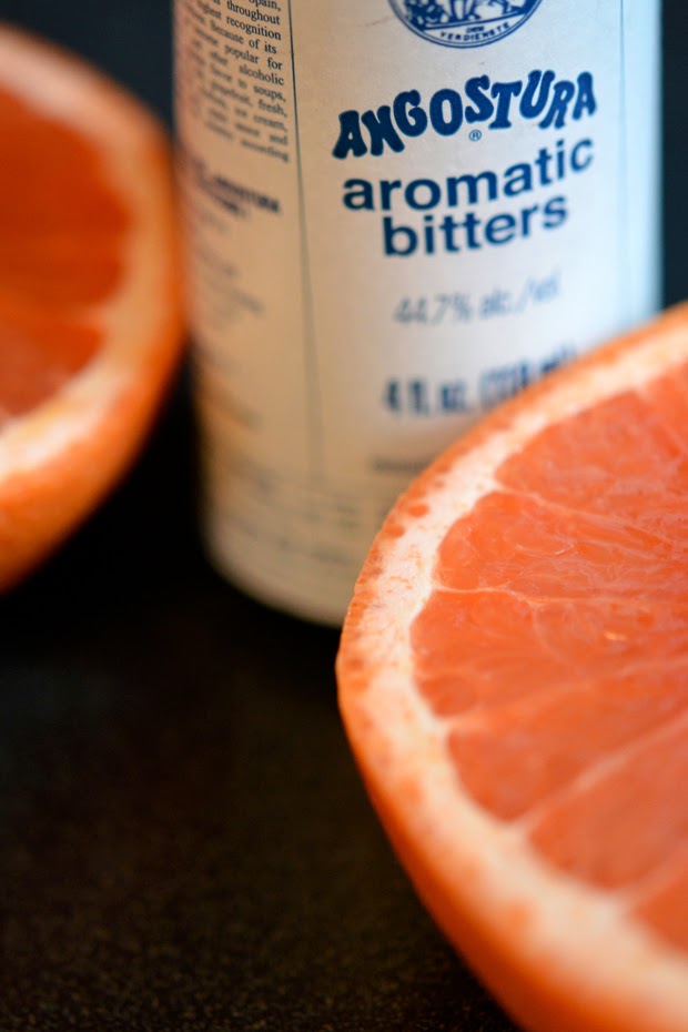 bitters and boozy bits. Broiled Bitters Grapefruit
