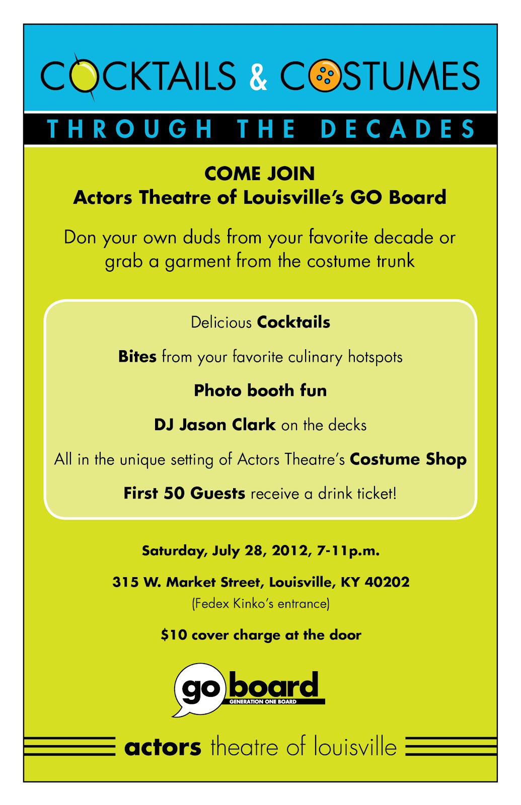 my loueyville Louisville, Kentucky Costumes & Cocktails at Actors