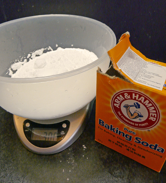 natriumbicarbonaat in de keuken