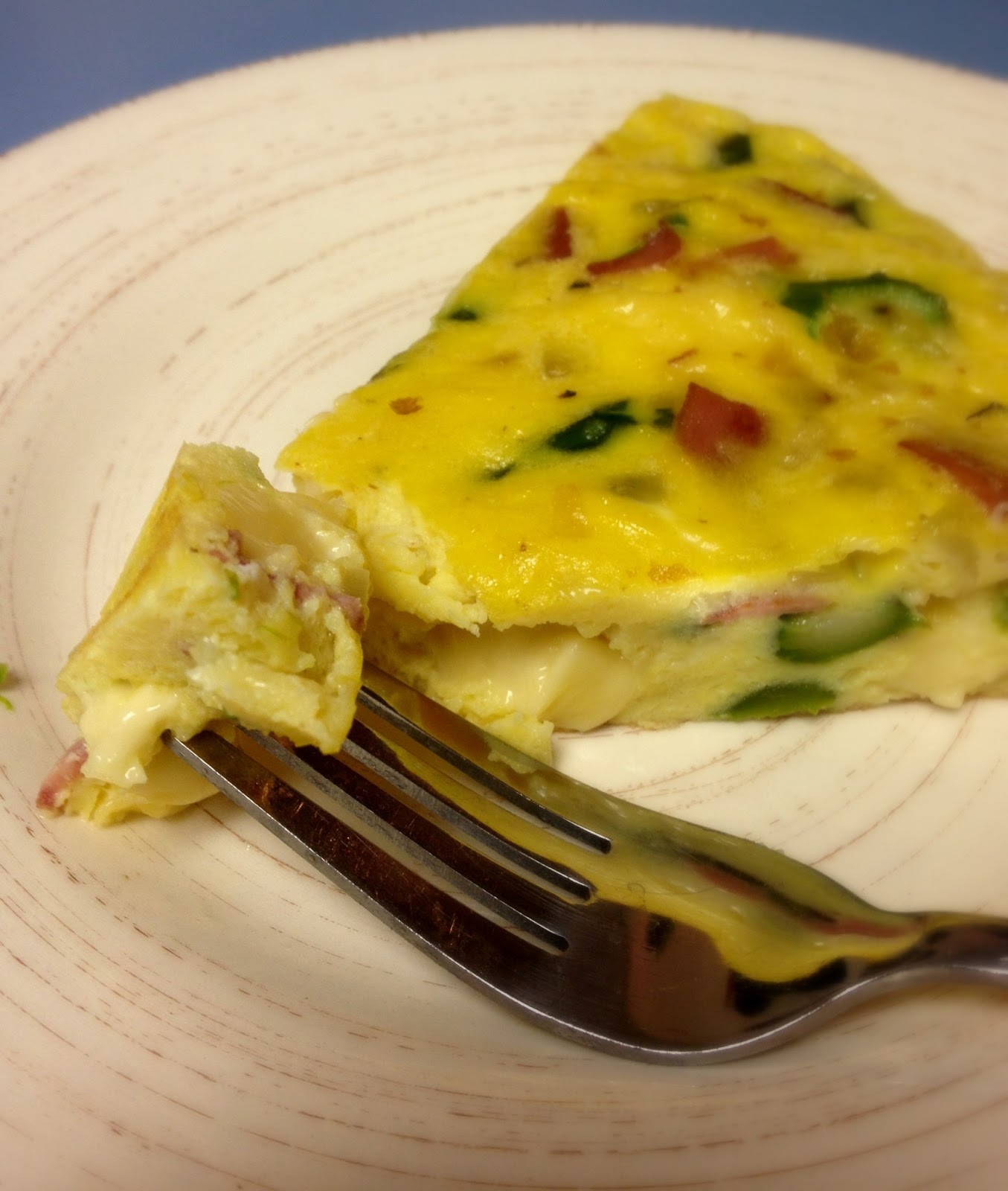 KitchenJoy Asparagus, Bacon & Gruyere Frittata