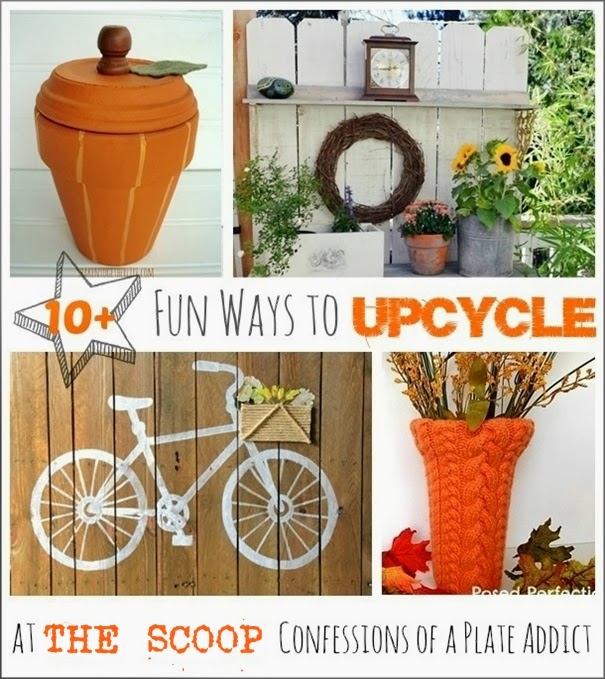 CONFESSIONS OF A PLATE ADDICT 10+ Fun Ways to Upcycle