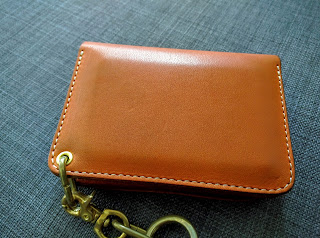 PR-KUJIRA-LC PR branding iron Leather Wallet. Use 5 days