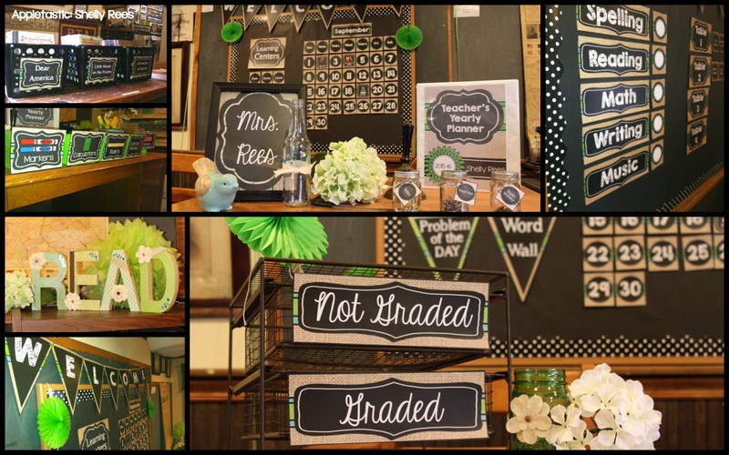 classroom chalkboard theme
