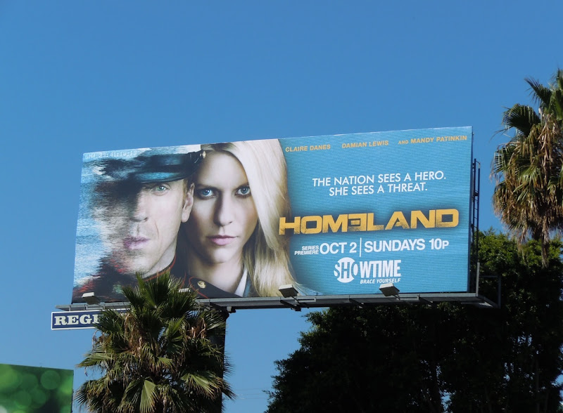 Homeland Showtime billboard