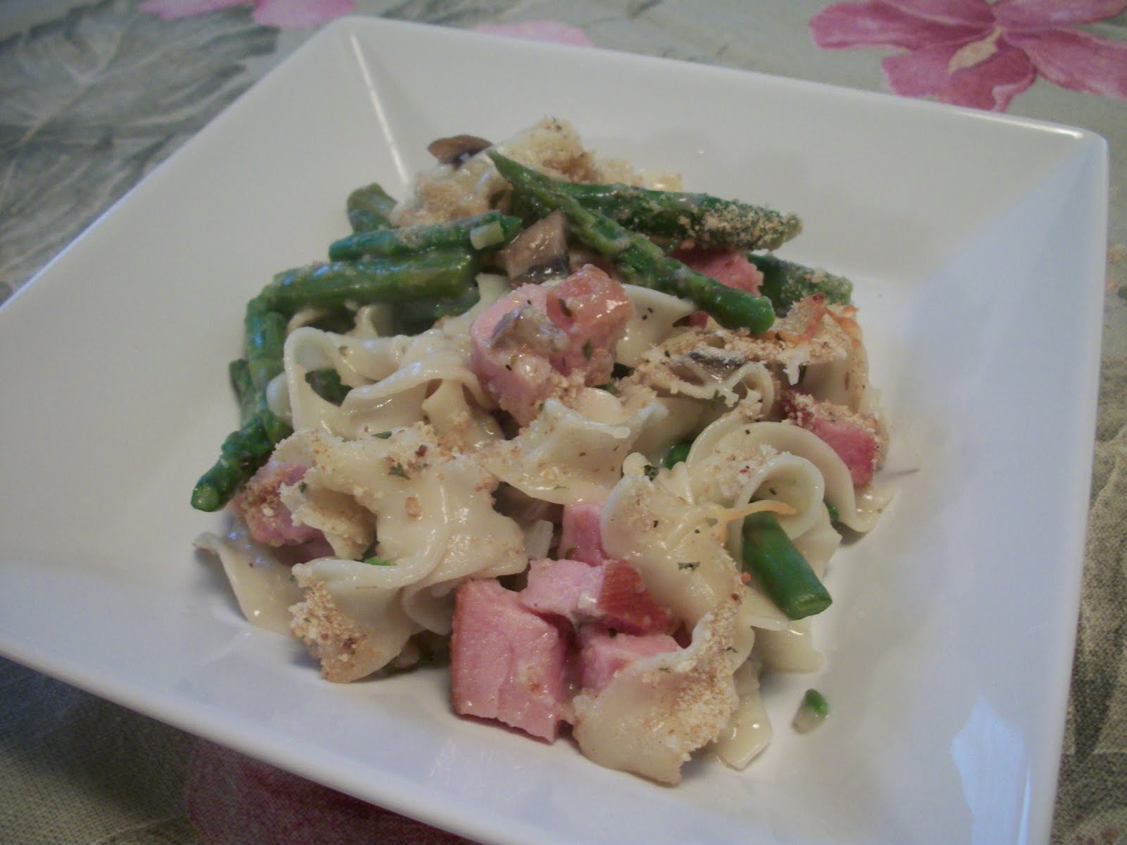 Cook with Sara Ham and Asparagus Casserole