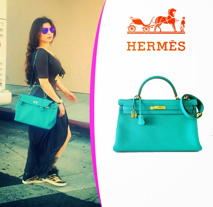 Haifa wehbe fashion and jewelry: Haifa Wehbe Carrying Pink Crocodile Egee  Clutch by Hermes