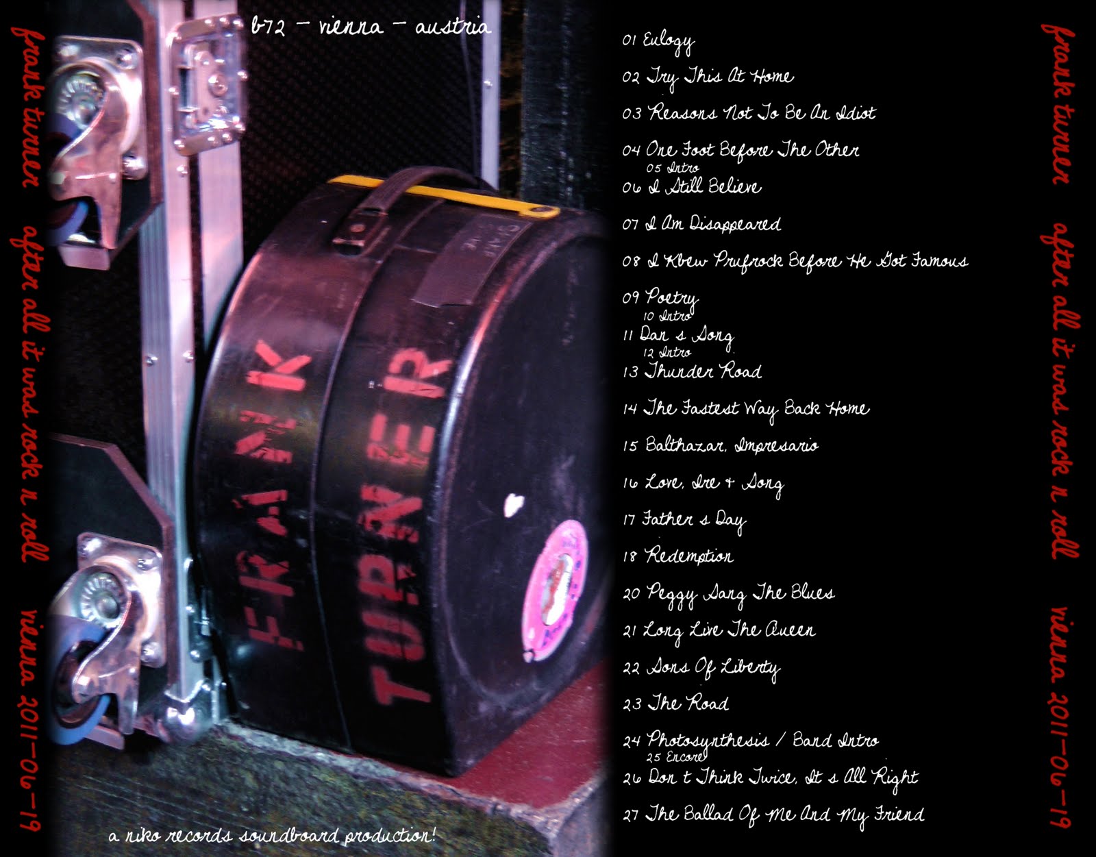 Frank Turner - Love Ire & Song Frank Turner - Love Ire & Song