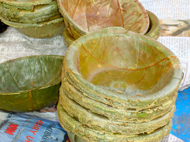 Taste of Nepal Leaf Plates of Nepal (Tapari, Duna, Bota)