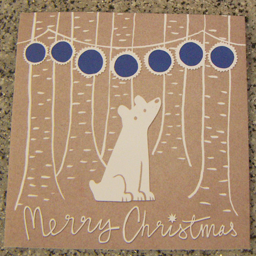 print & pattern XMAS 2015 paperchase cards