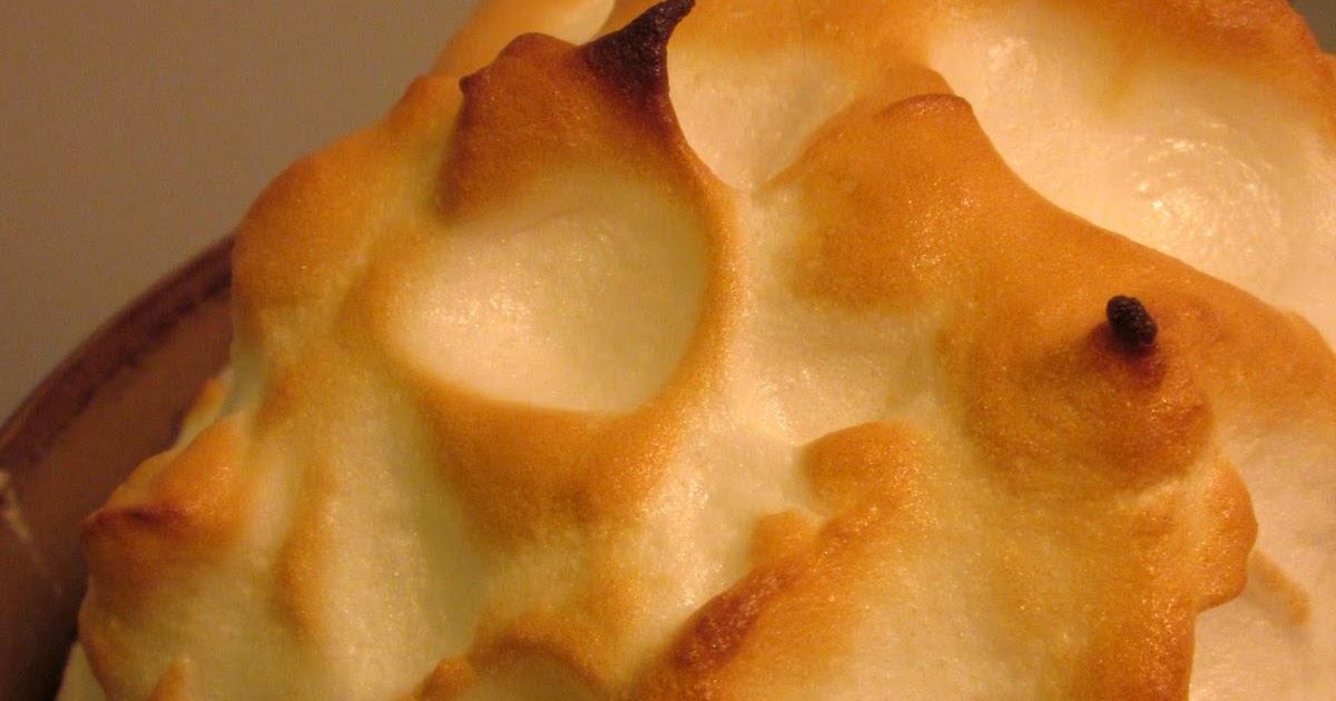 ChocolateBarley Brownie Baked Alaska